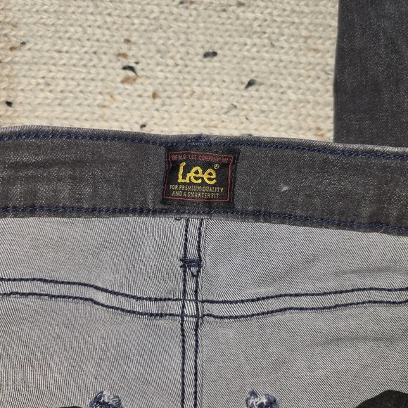 Lee Black Denim Jeans - Picture 4 of 8